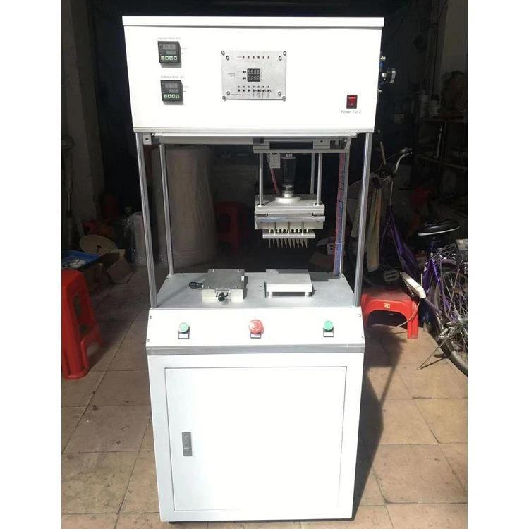Máquina de enchimento pneumática simplificada de 100 agulhas