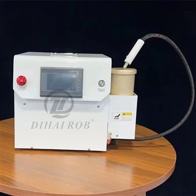 Máquina de enchimento de óleo de cartucho com aquecimento espesso de óleo