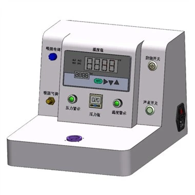 Máquina de tela sensível ao toque para testes de temperatura de resistência de sucção