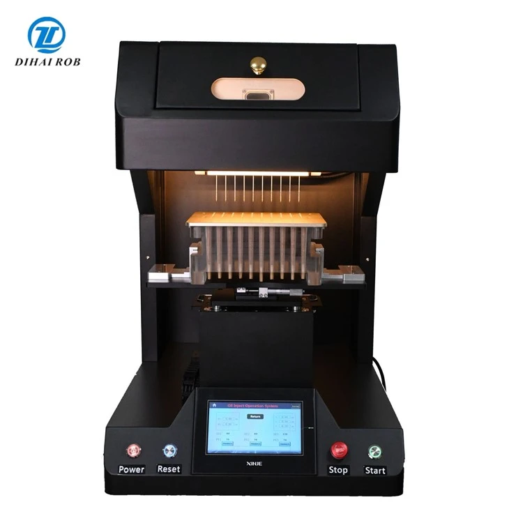 Máquina automatizada de infusão de pré-rolo, equipamento de enchimento pré-rolo, máquina de óleo de enchimento