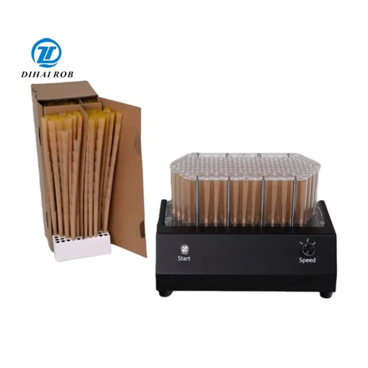 Máquina de enchimento de cones pré -enrolados 100pcs por tempo para cones pré -enrolados de 84 mm